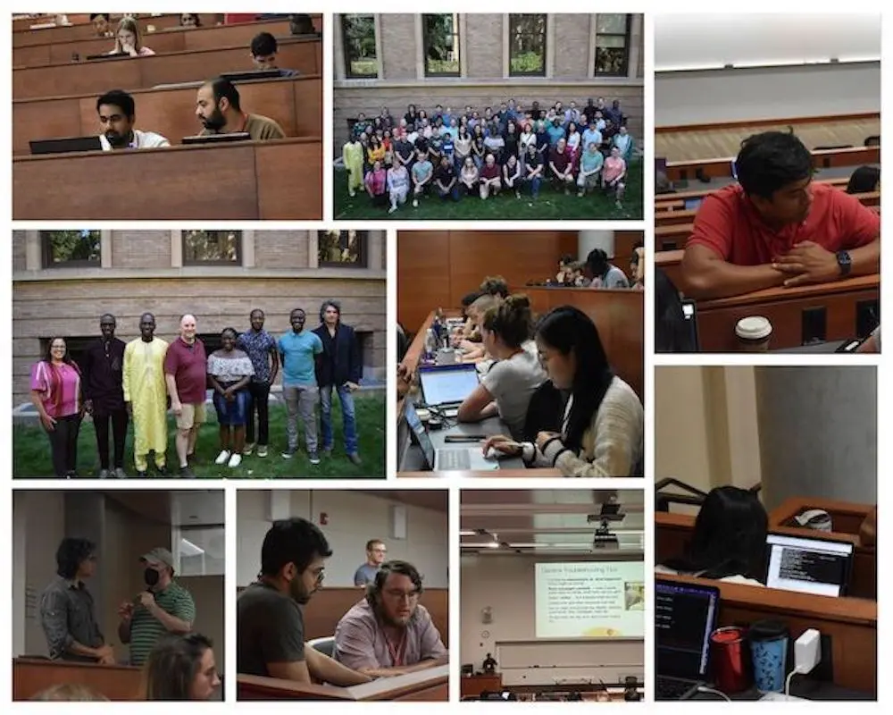 The OSG School 2023 attendees
