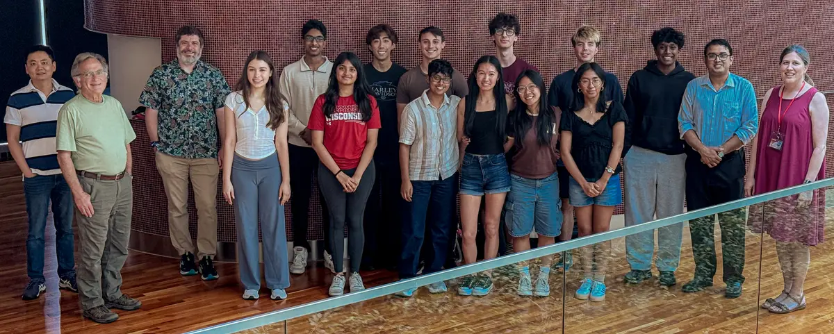 Undergraduate Researchers and UW-Eau Claire and CHTC Staff