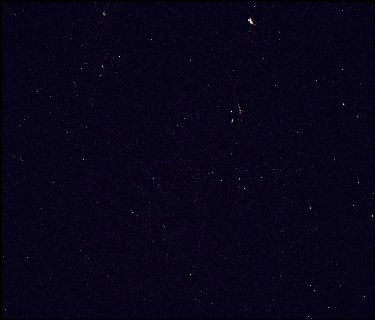 Image of Hubble Ultra-deep Field at S-Band