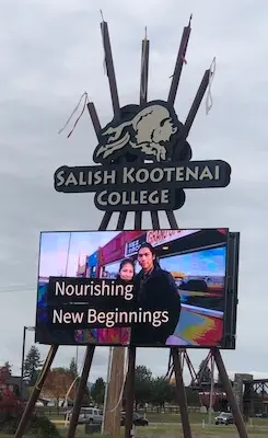 TCU Salish Kootenai College in Montana.